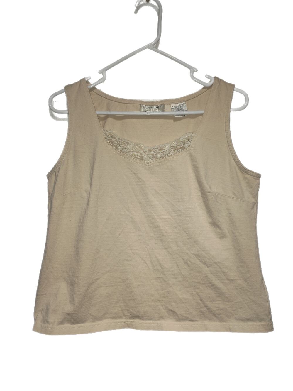 Lemon Grass Women's Tank Size Large